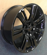 26" Replica STW228 Wheel 🔥 26X10 +25 6X139.7 🔥 Fit Escalade Gloss Black Rim ✅